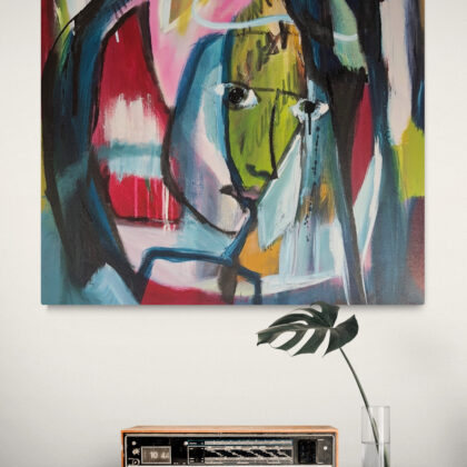 Mother Superior - Original 24"x24" Canvas