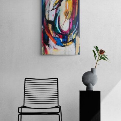 Carolina #6 - Original 20"x40" Canvas