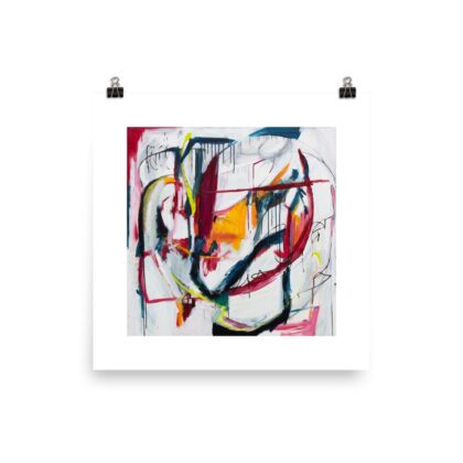 Procrastination - poster style Fine Art Print